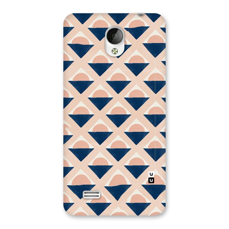Diamond Circle Pattern Back Case for Vivo Y21