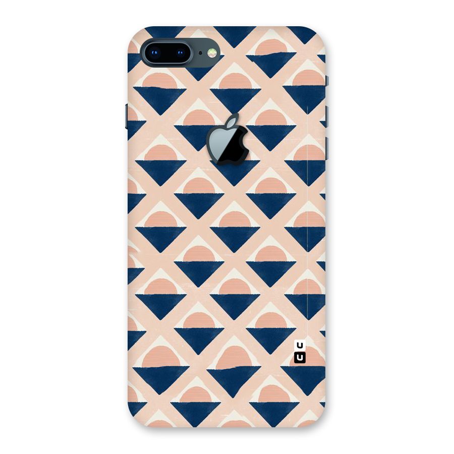 Diamond Circle Pattern Back Case for iPhone 7 Plus Apple Cut