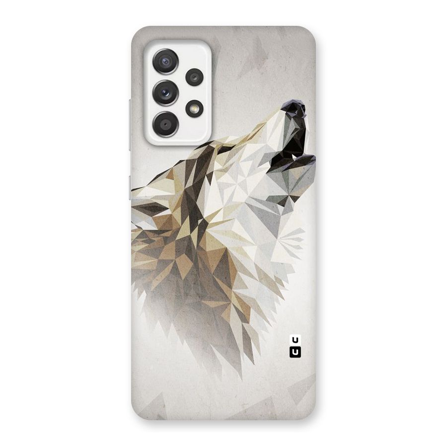 Diamond Wolf Back Case for Galaxy A52