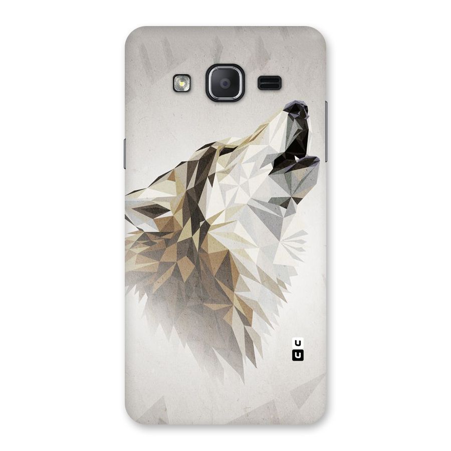 Diamond Wolf Back Case for Galaxy On7 2015
