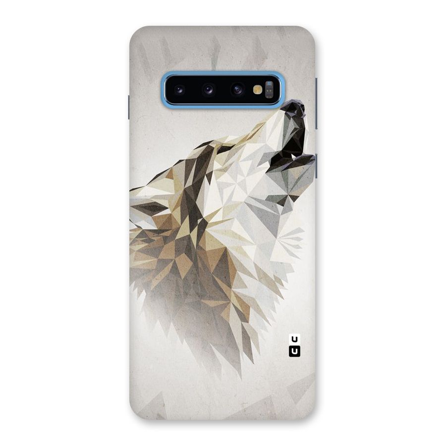Diamond Wolf Back Case for Galaxy S10