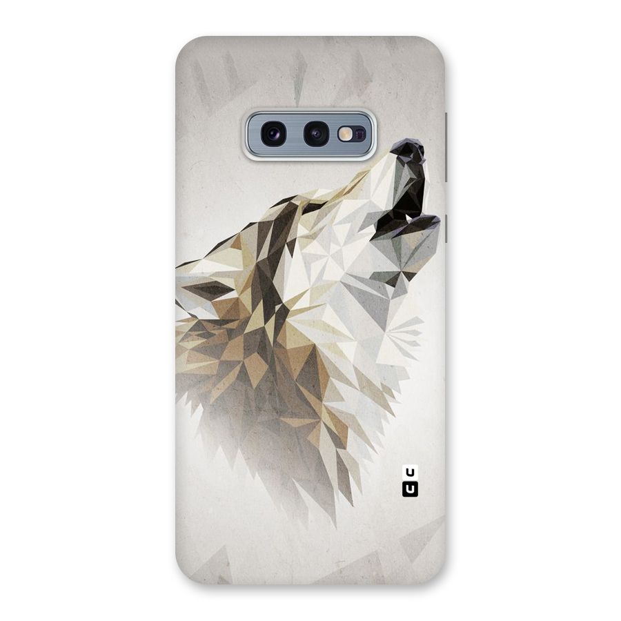 Diamond Wolf Back Case for Galaxy S10e