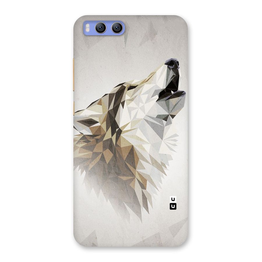 Diamond Wolf Back Case for Xiaomi Mi 6