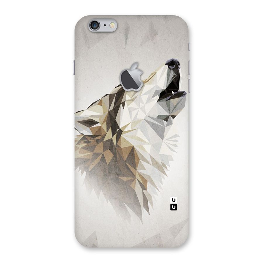 Diamond Wolf Back Case for iPhone 6 Plus 6S Plus Logo Cut