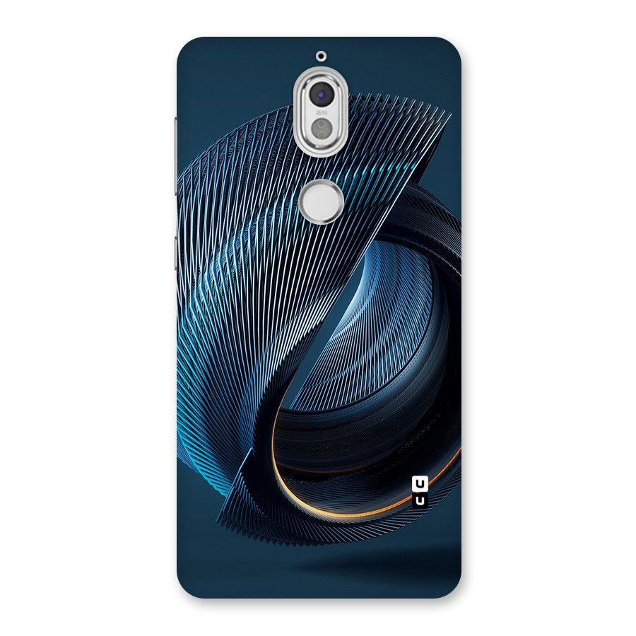 Digital Circle Pattern Back Case for Nokia 7