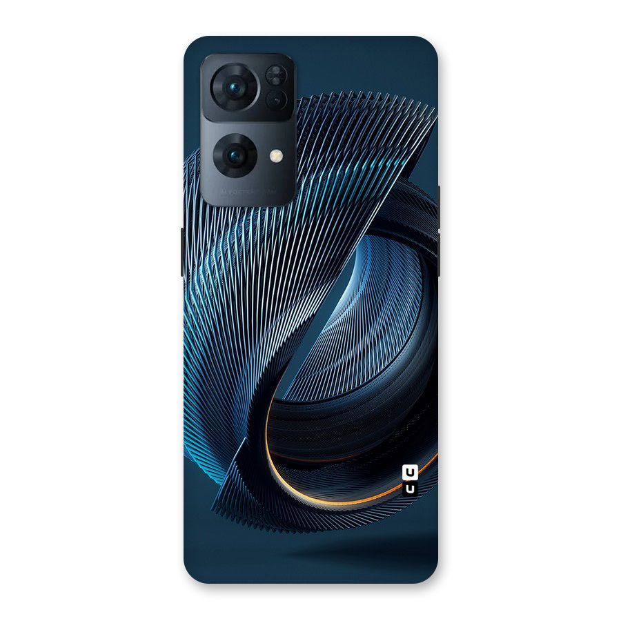 Digital Circle Pattern Back Case for Oppo Reno7 Pro 5G