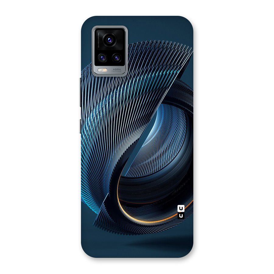 Digital Circle Pattern Back Case for Vivo V20