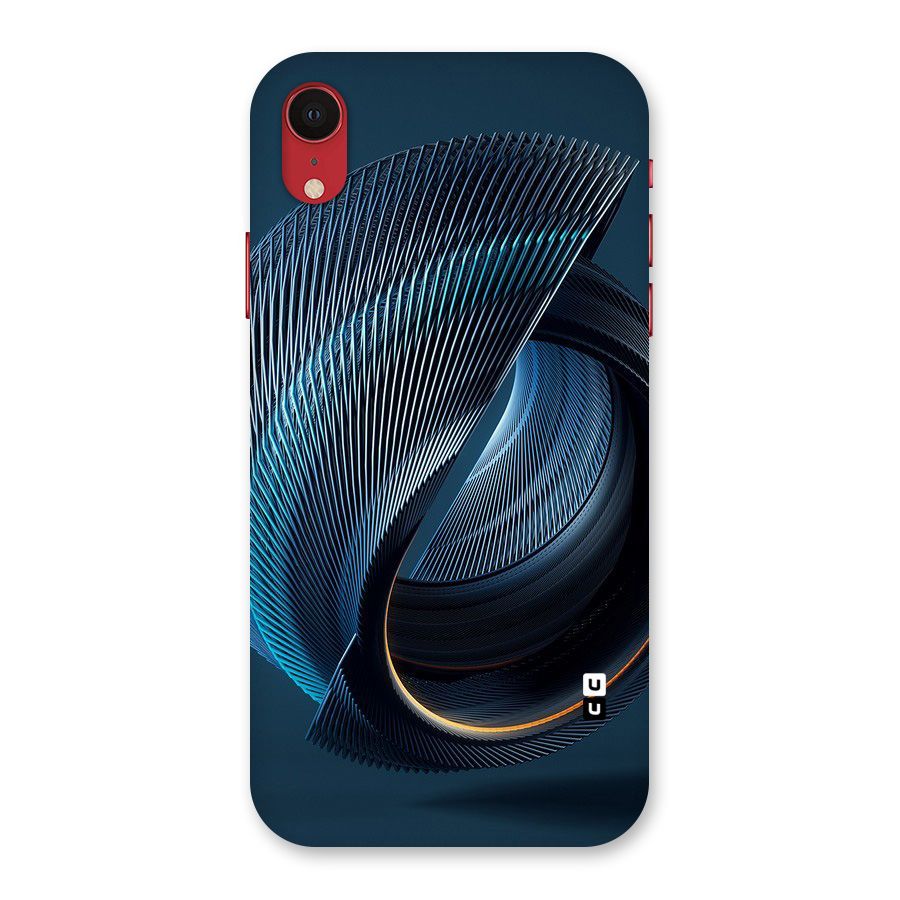 Digital Circle Pattern Back Case for iPhone XR