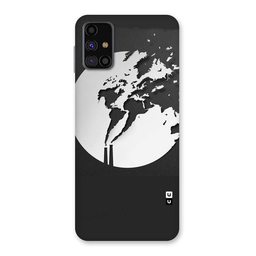 Disorted Design Black Back Case for Galaxy M31s