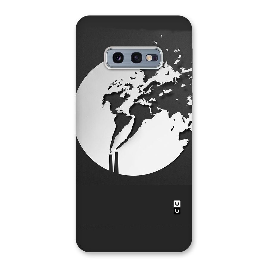 Disorted Design Black Back Case for Galaxy S10e