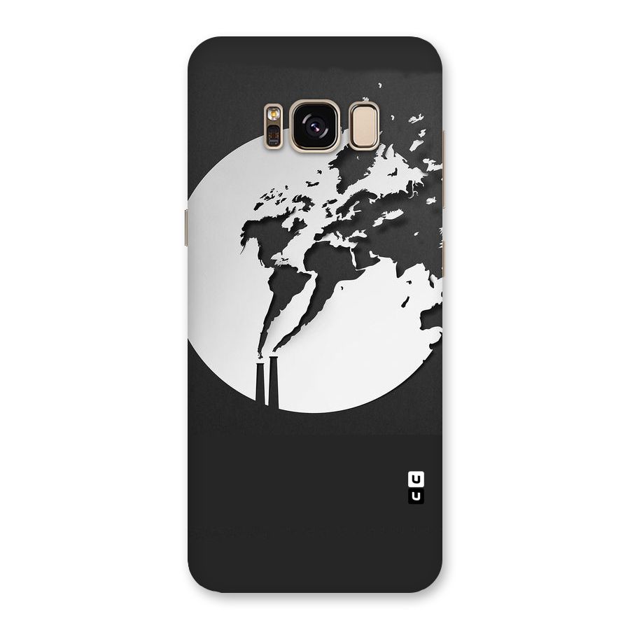 Disorted Design Black Back Case for Galaxy S8