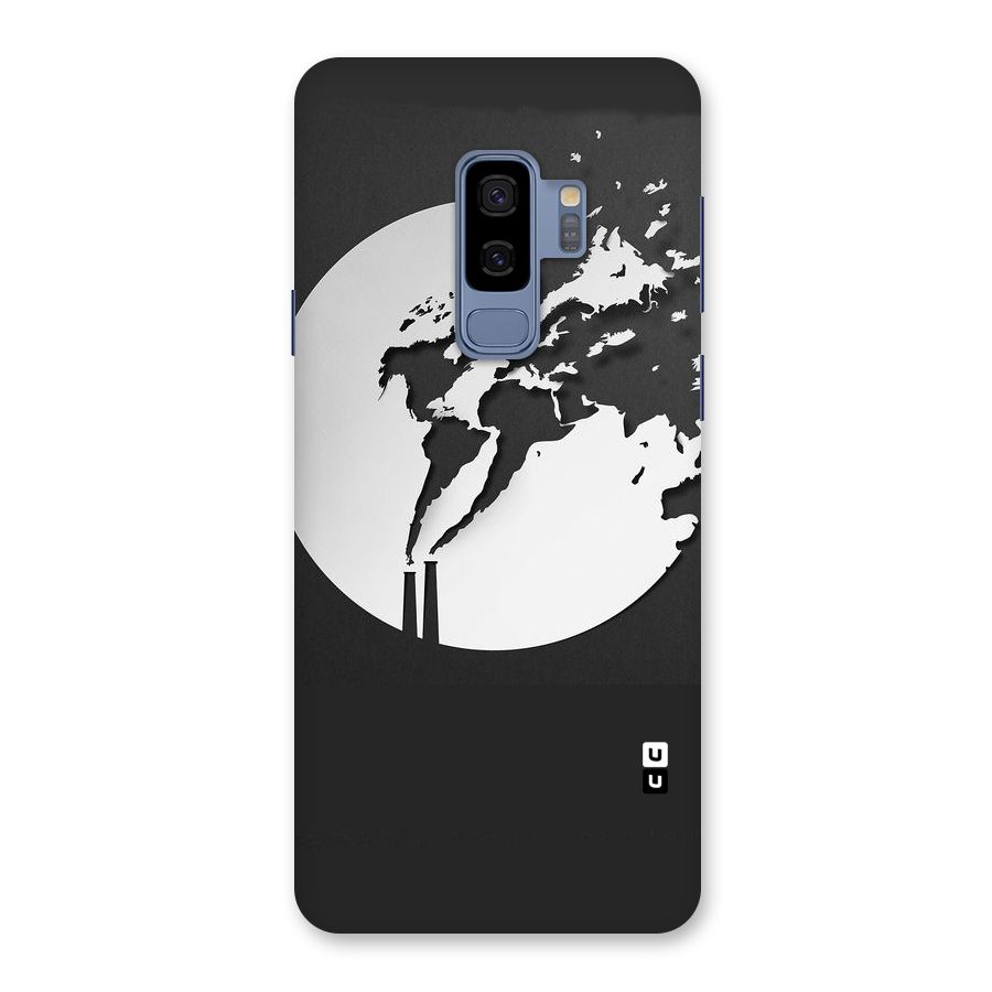 Disorted Design Black Back Case for Galaxy S9 Plus
