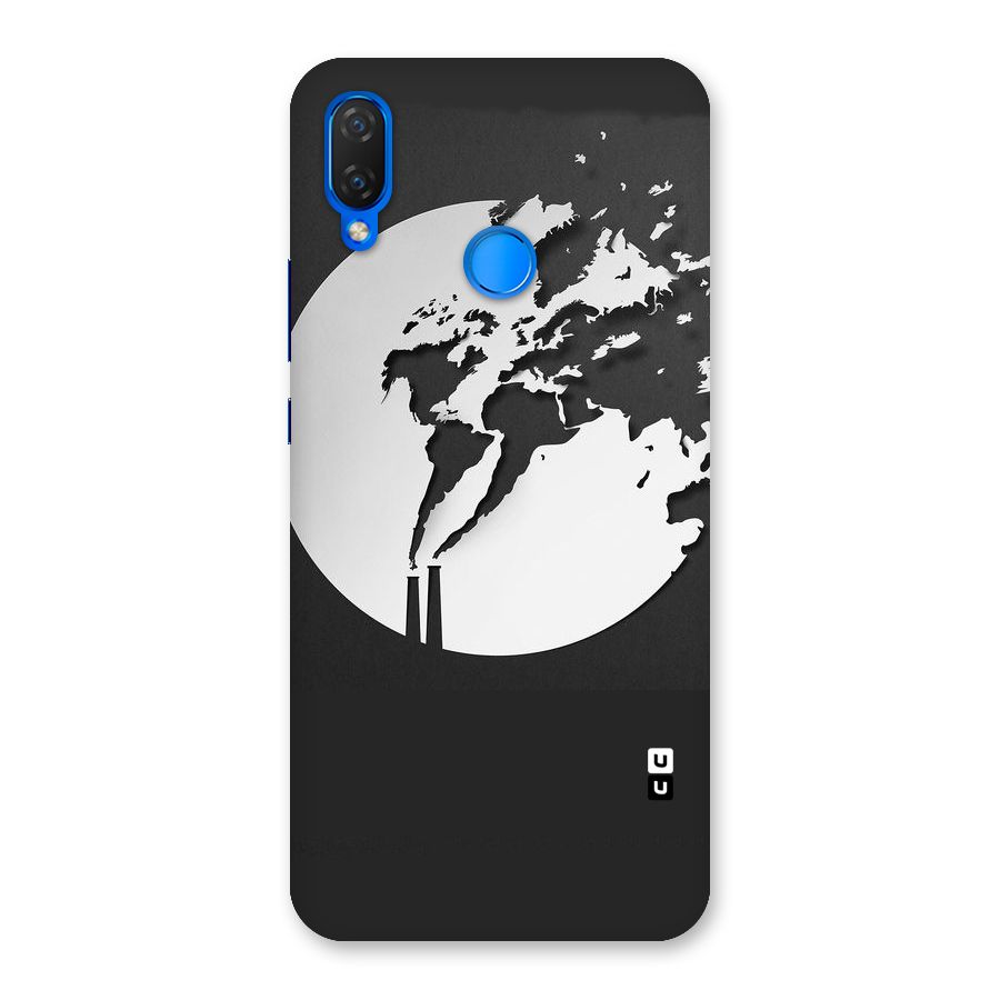 Disorted Design Black Back Case for Huawei P Smart+