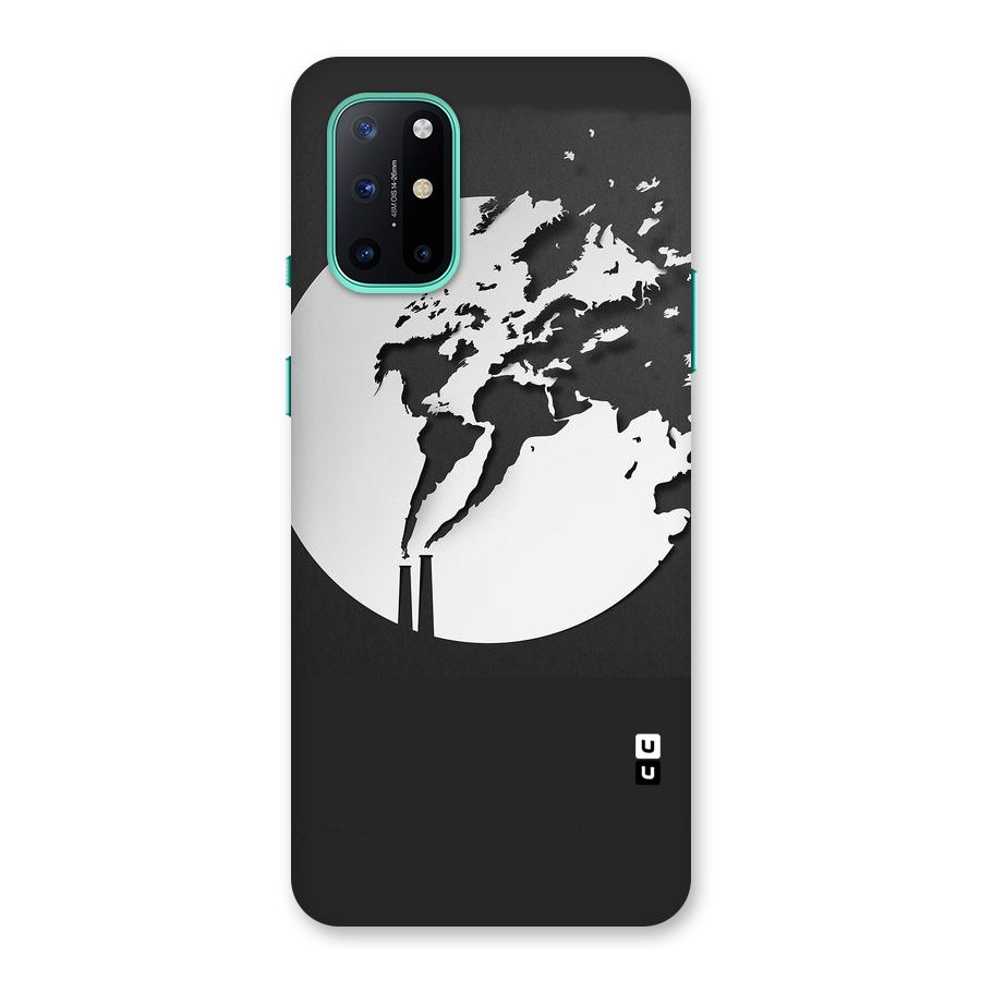 Disorted Design Black Back Case for OnePlus 8T