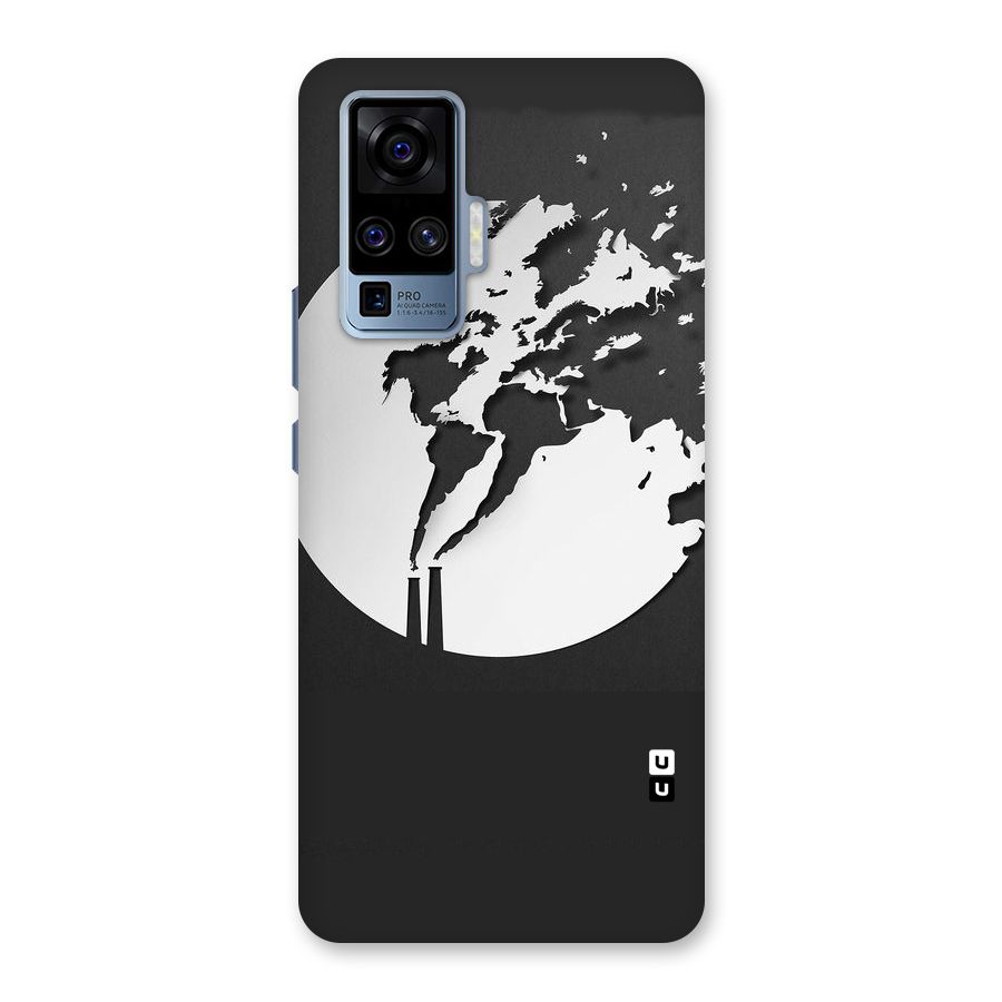 Disorted Design Black Back Case for Vivo X50 Pro