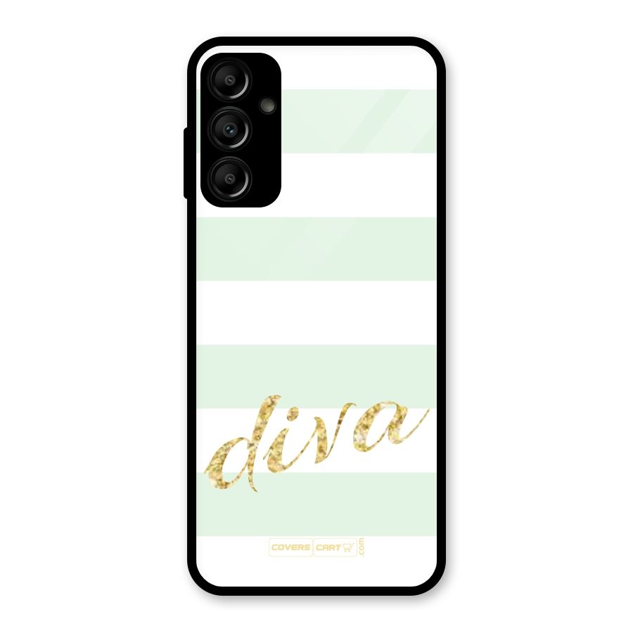Diva Glass Back Case for Galaxy A14 5G