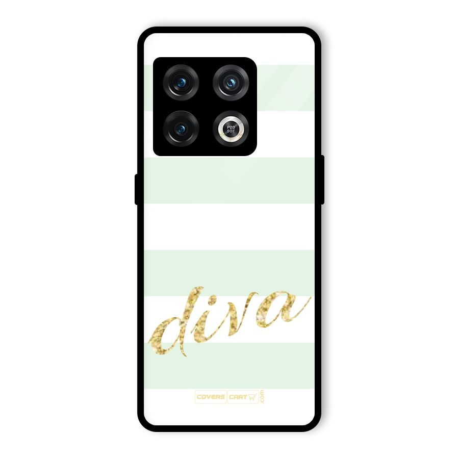 Diva Glass Back Case for OnePlus 10 Pro 5G