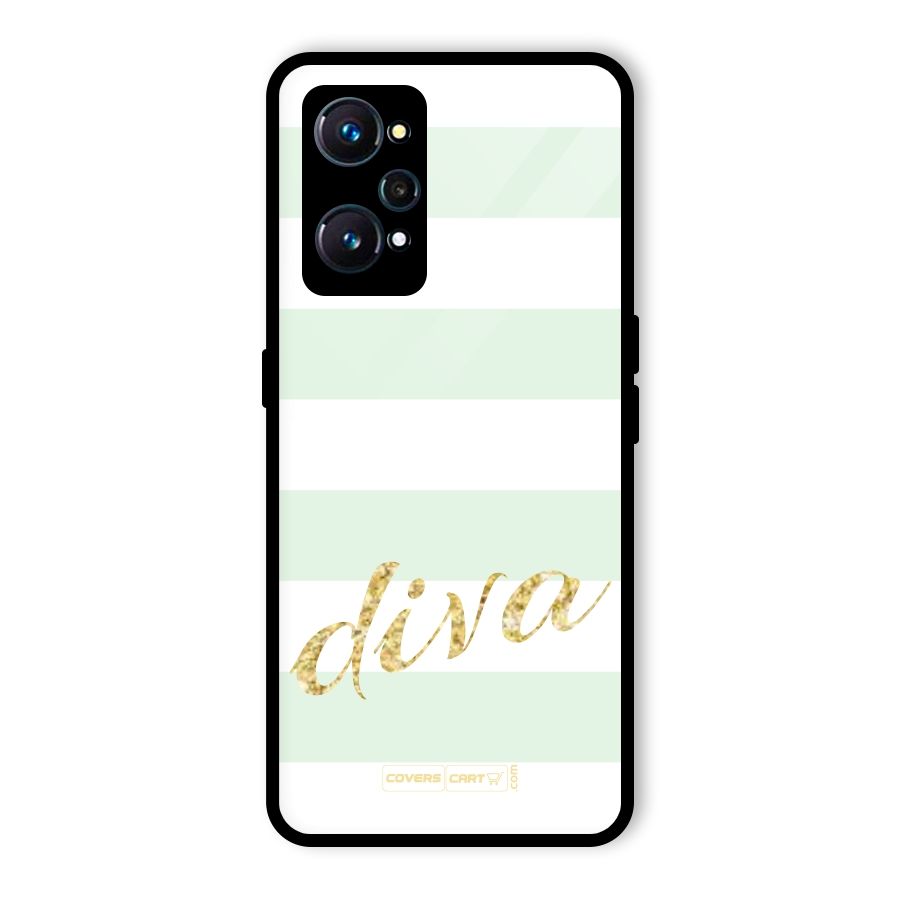 Diva Glass Back Case for Realme GT 2