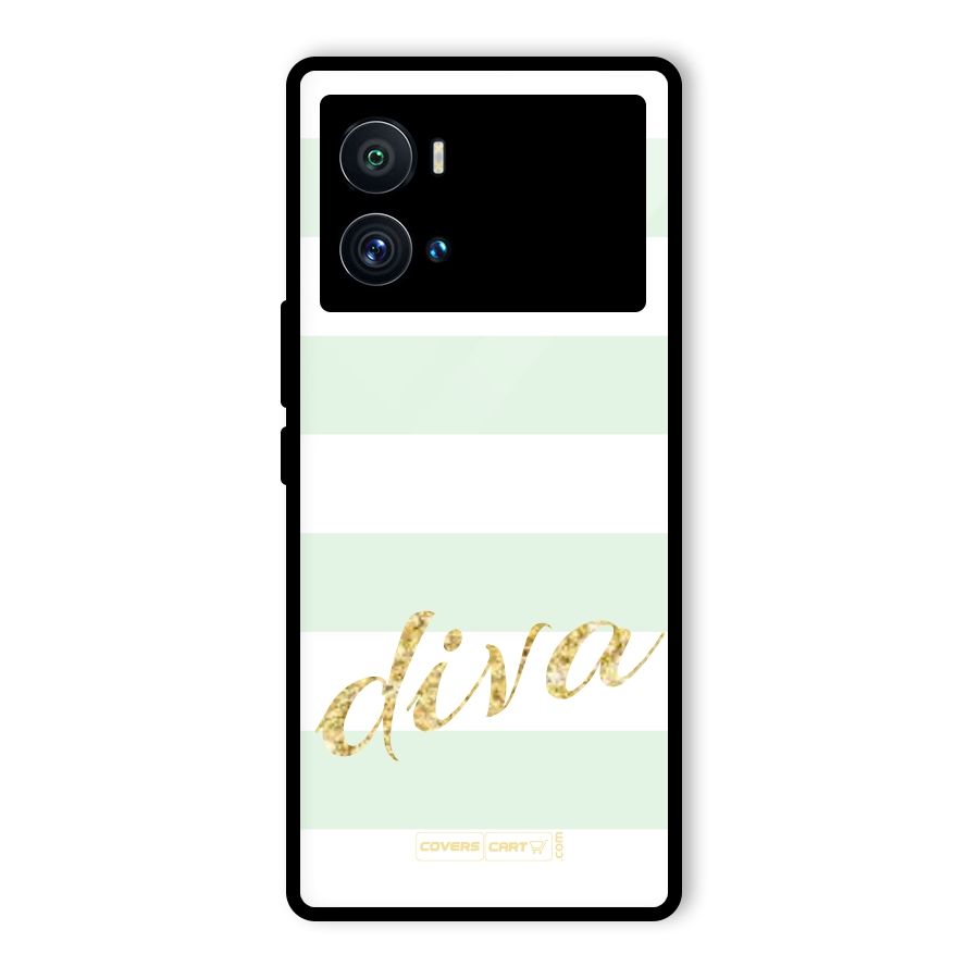 Diva Glass Back Case for Vivo iQOO 9 Pro