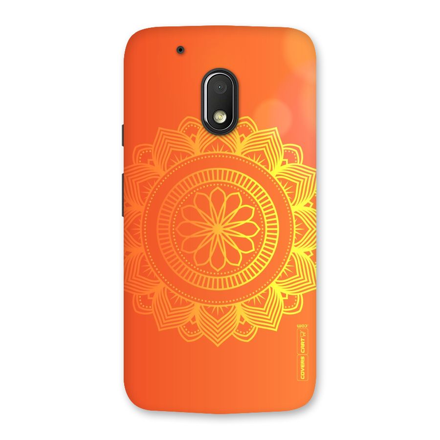Diwali Rangoli Back Case for Moto G4 Play