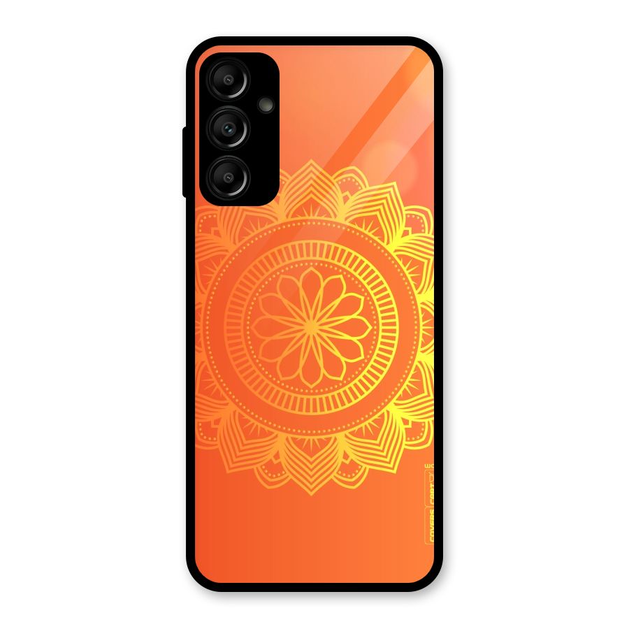 Diwali Rangoli Glass Back Case for Galaxy A14 5G
