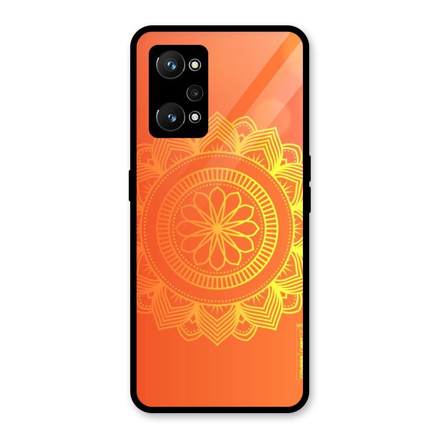 Diwali Rangoli Glass Back Case for Realme GT Neo 3T