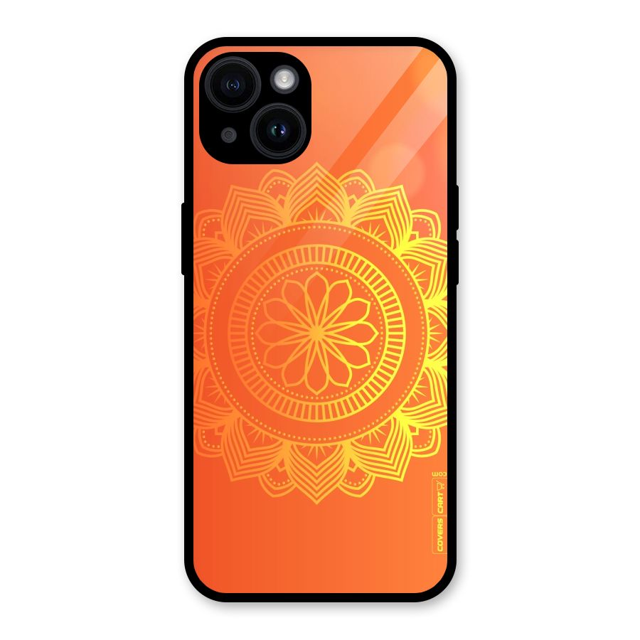 Diwali Rangoli Glass Back Case for iPhone 14