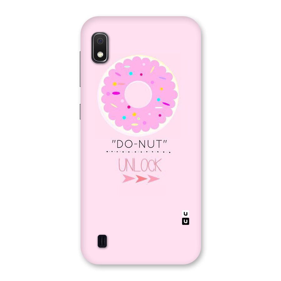 Do-Nut Unlock Back Case for Galaxy A10