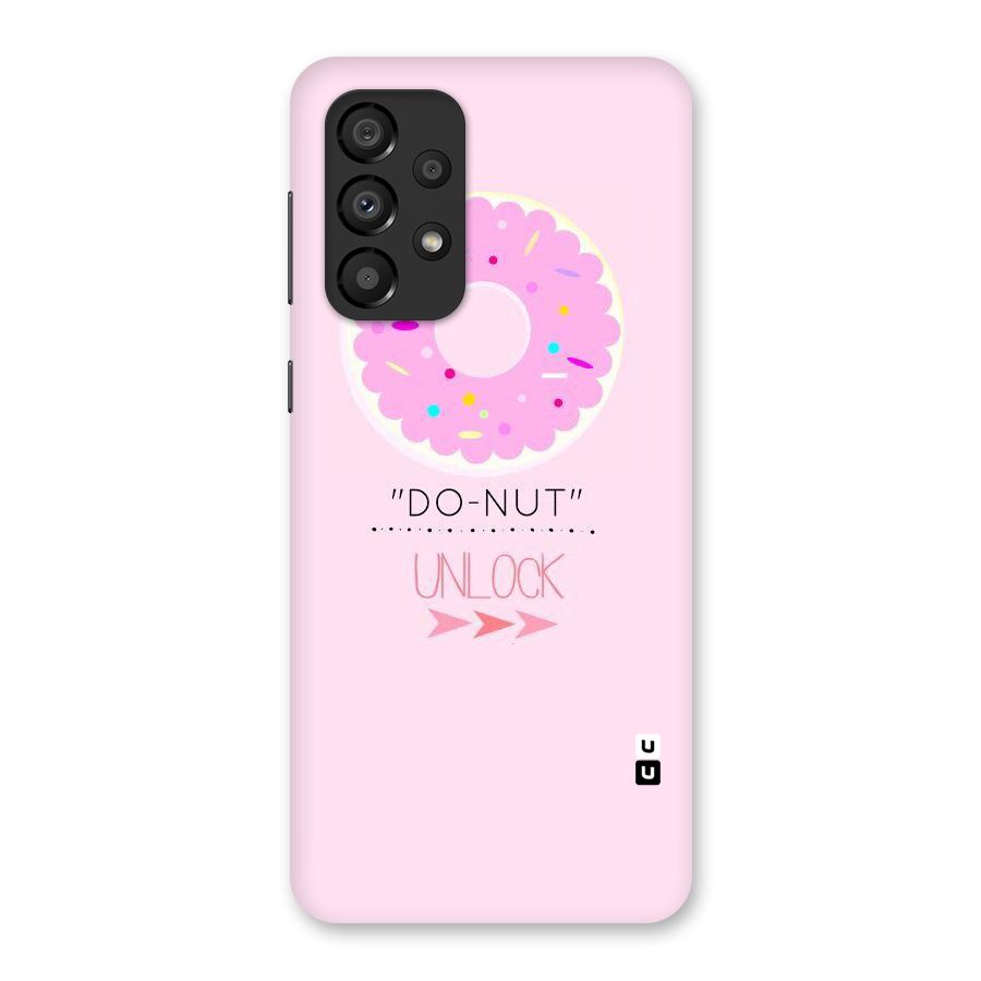 Do-Nut Unlock Back Case for Galaxy A33 5G