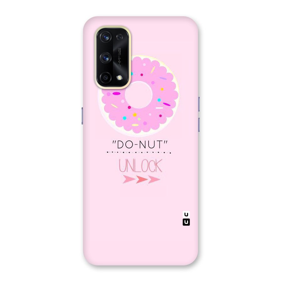 Do-Nut Unlock Glass Back Case for Realme X7 Pro