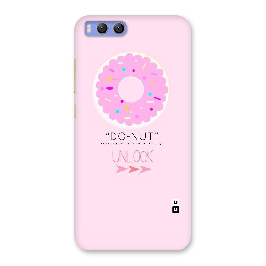 Do-Nut Unlock Back Case for Xiaomi Mi 6