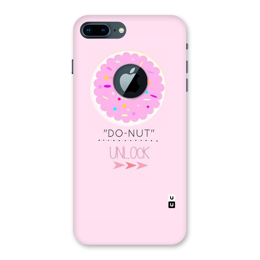Do-Nut Unlock Back Case for iPhone 7 Plus Logo Cut