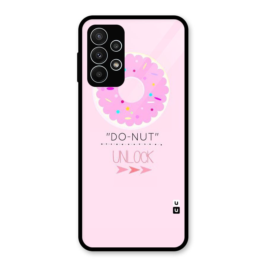 Do-Nut Unlock Glass Back Case for Galaxy A23