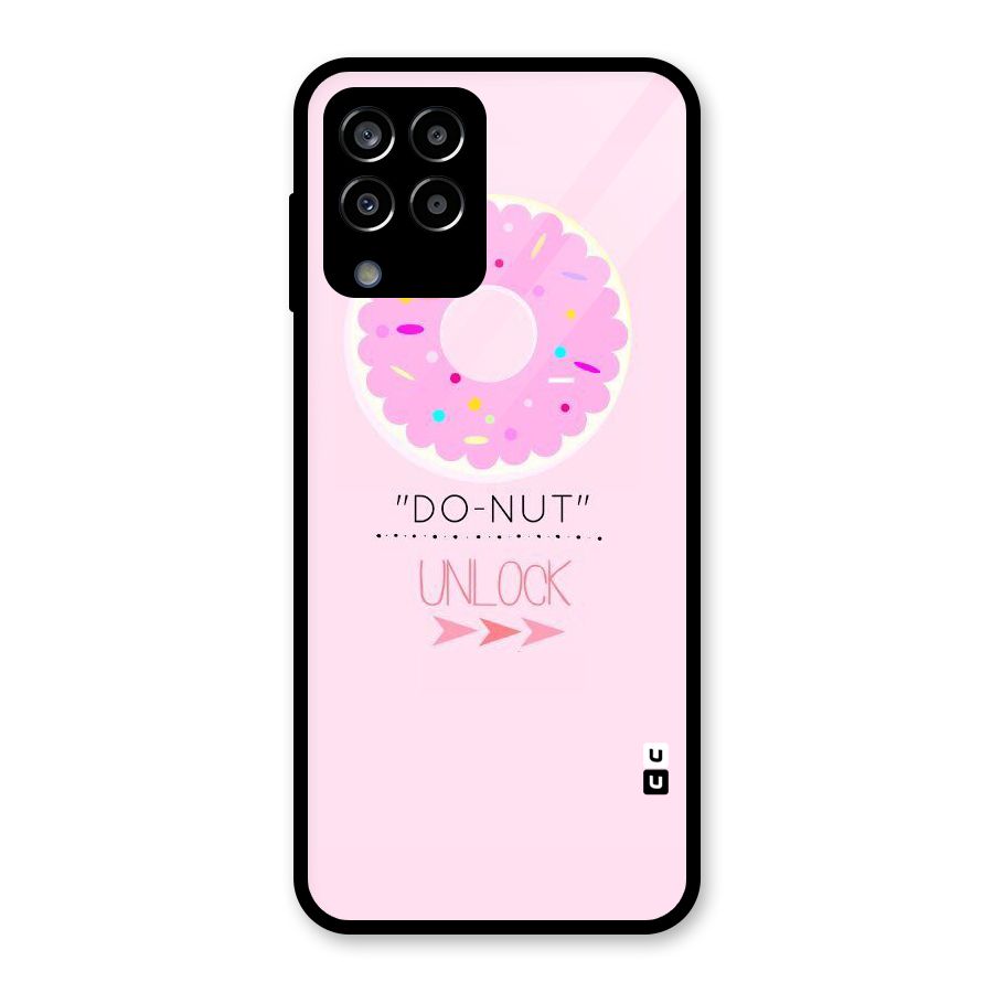 Do-Nut Unlock Glass Back Case for Galaxy M33