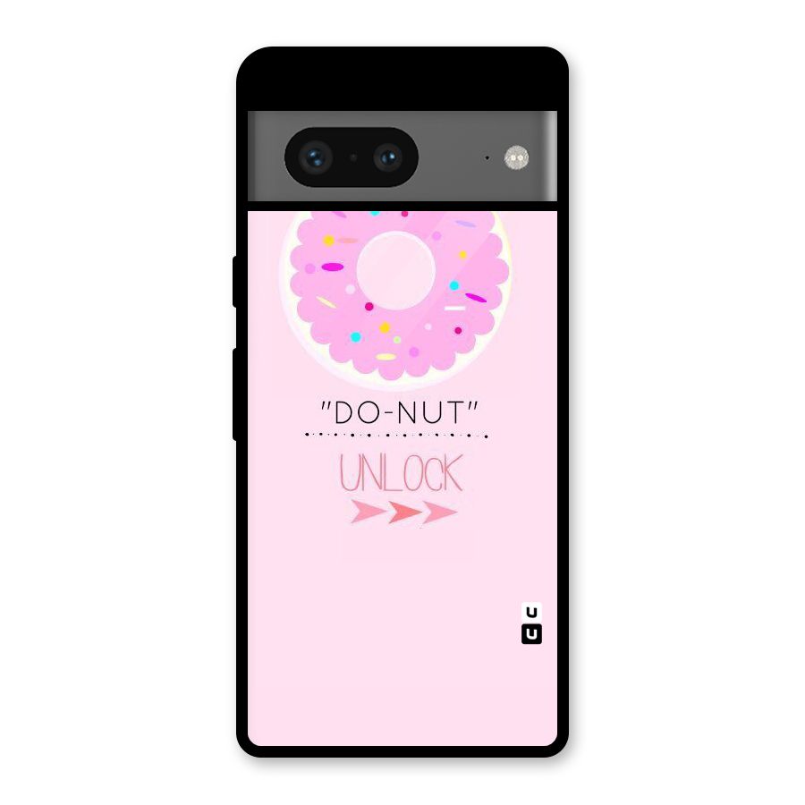 Do-Nut Unlock Glass Back Case for Google Pixel 7