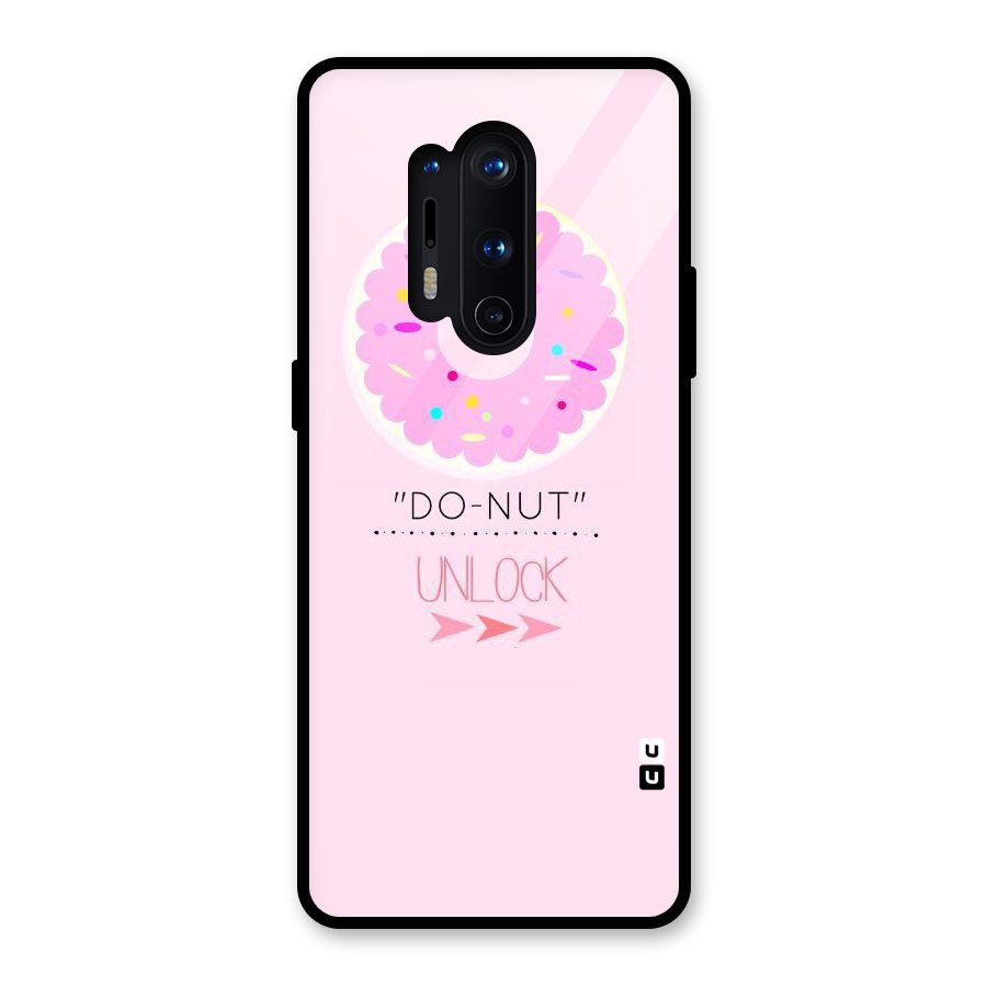 Do-Nut Unlock Glass Back Case for OnePlus 8 Pro