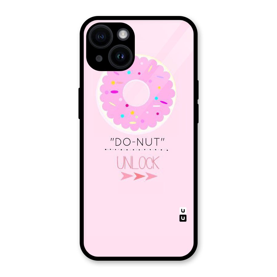 Do-Nut Unlock Glass Back Case for iPhone 14