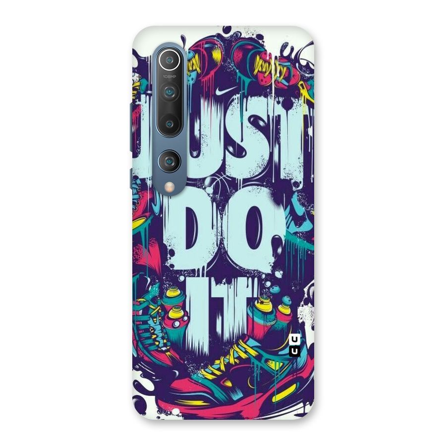 Do It Abstract Back Case for Mi 10