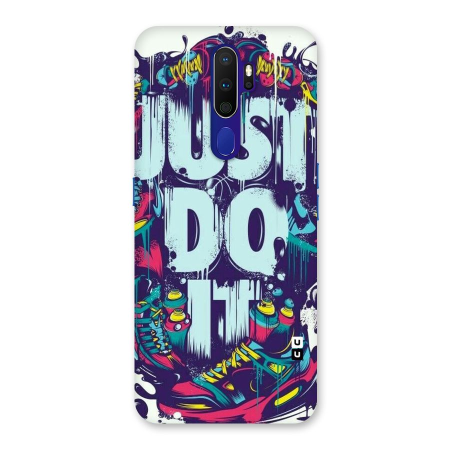 Do It Abstract Back Case for Oppo A9 (2020)