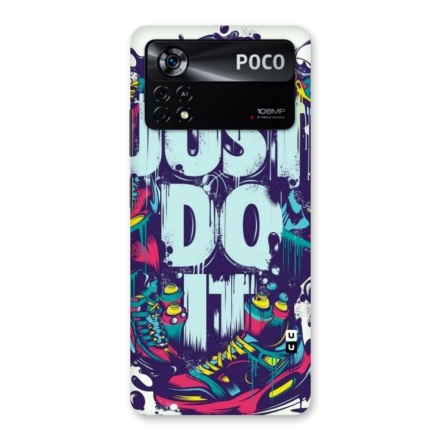 Do It Abstract Back Case for Poco X4 Pro 5G