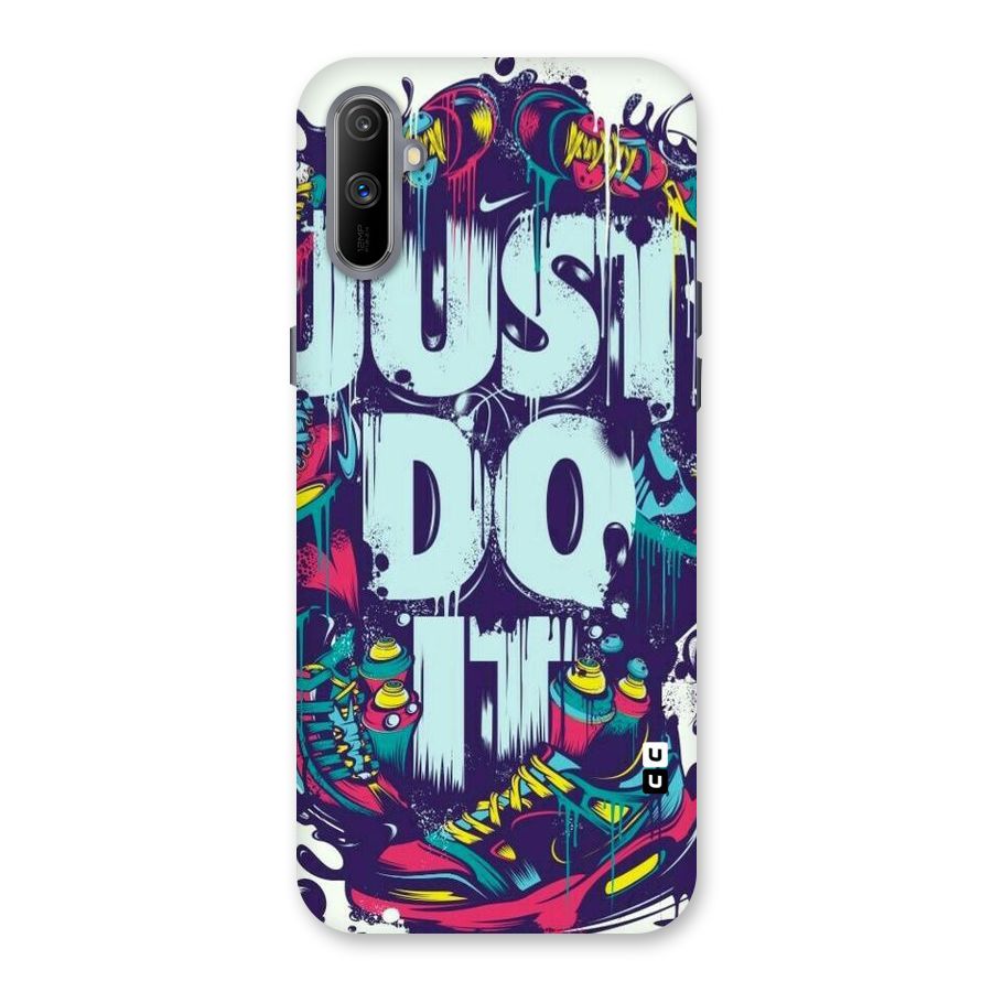 Do It Abstract Back Case for Realme C3