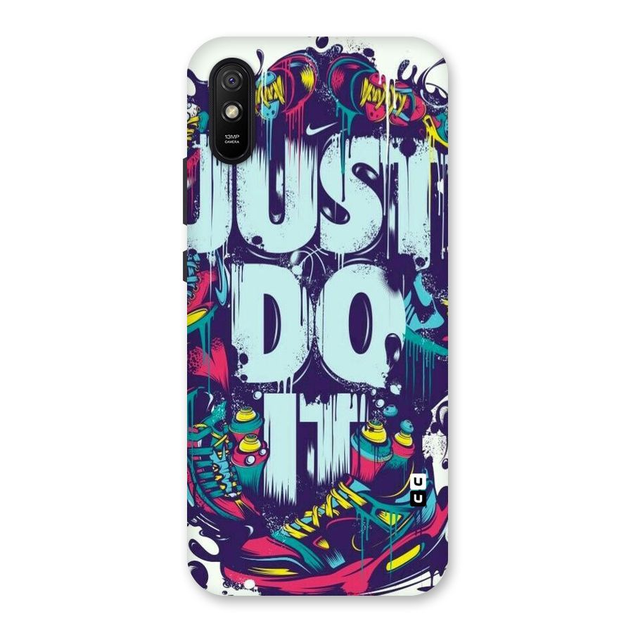Do It Abstract Back Case for Redmi 9A