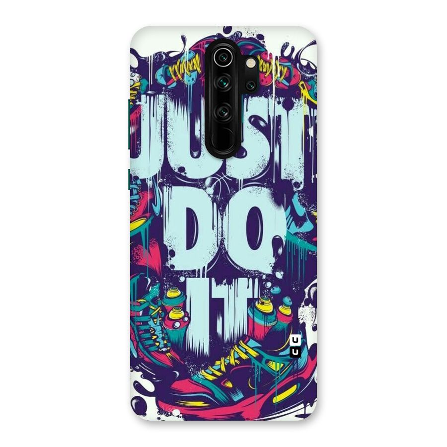 Do It Abstract Back Case for Redmi Note 8 Pro