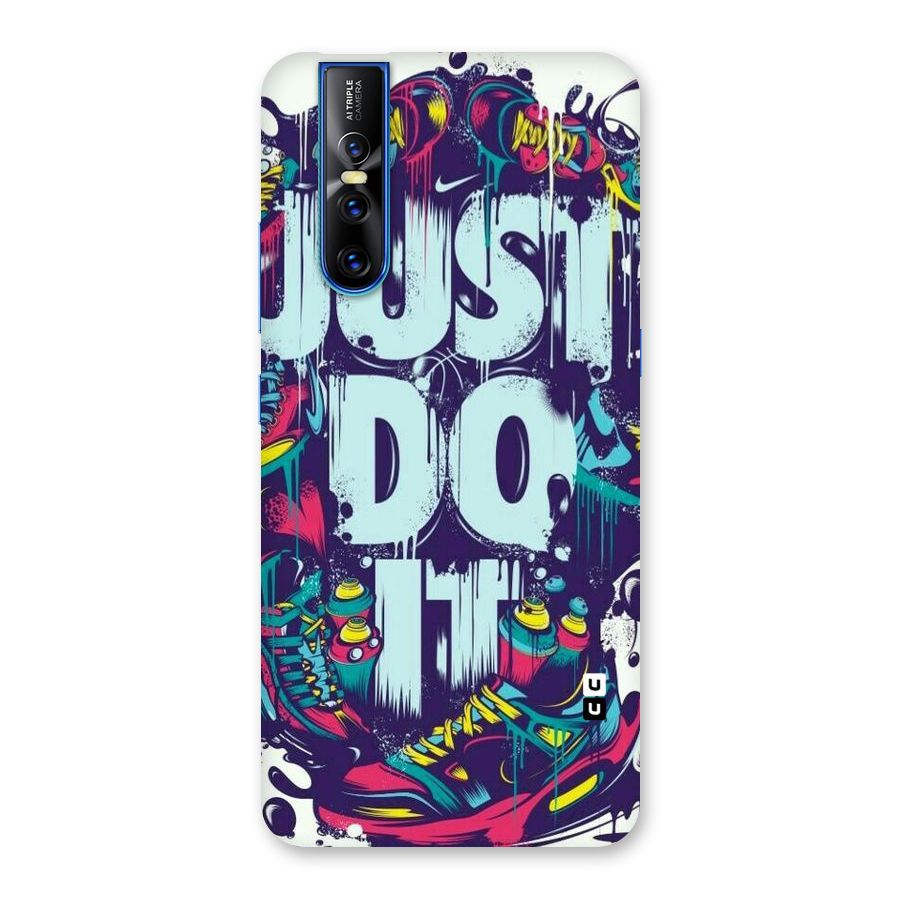 Do It Abstract Back Case for Vivo V15 Pro