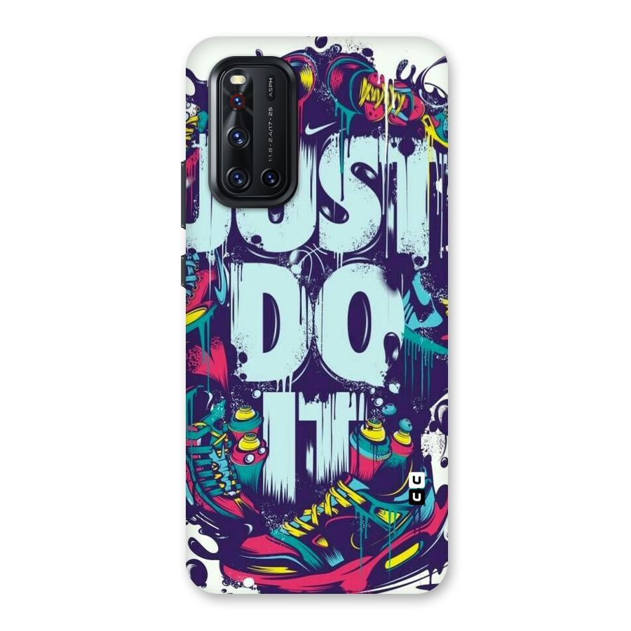 Do It Abstract Back Case for Vivo V19