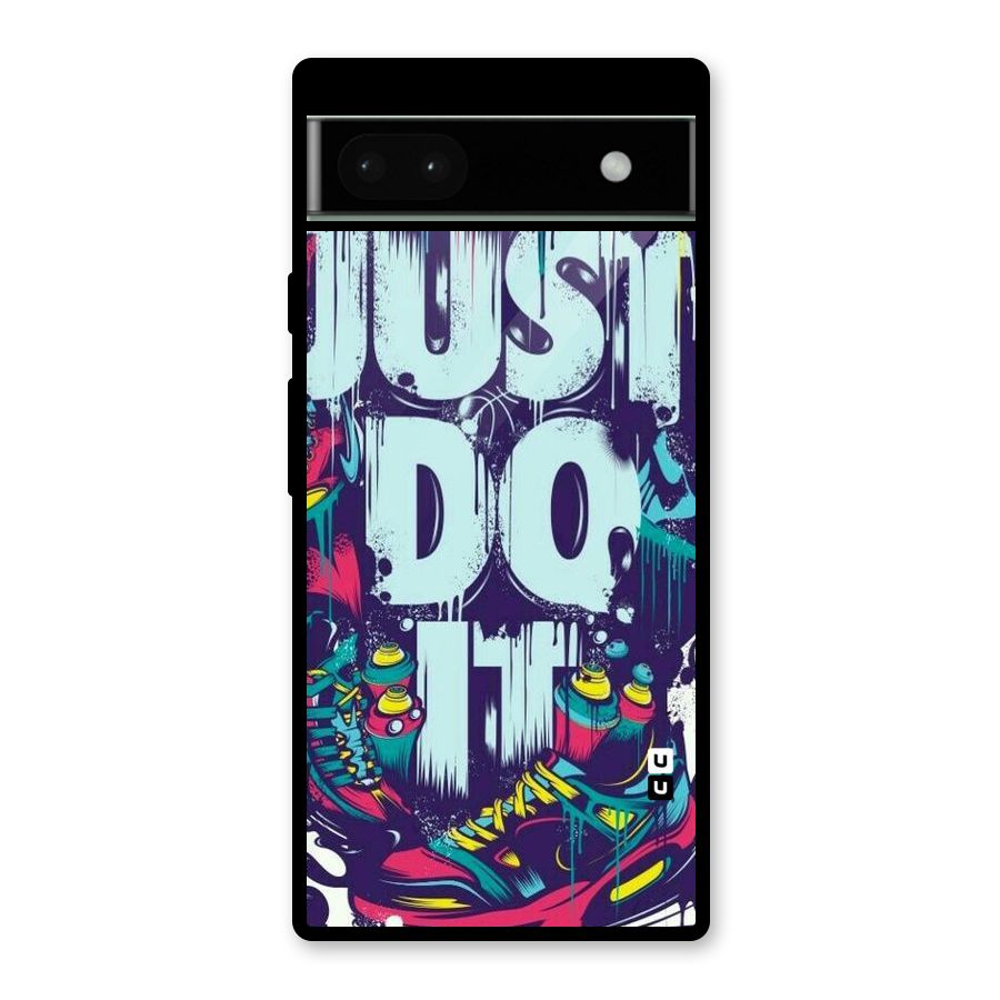 Do It Abstract Glass Back Case for Google Pixel 6a