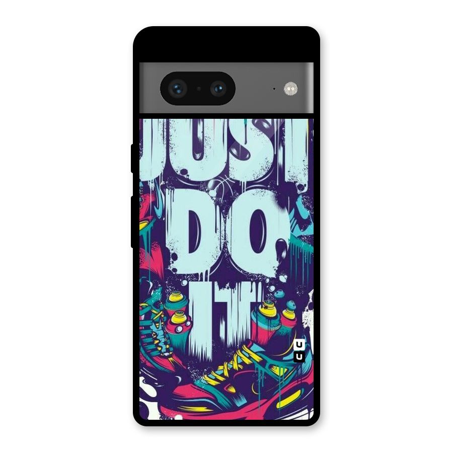Do It Abstract Glass Back Case for Google Pixel 7