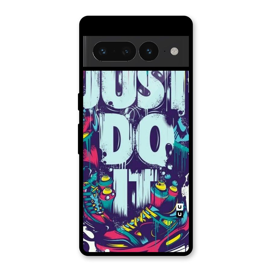 Do It Abstract Glass Back Case for Google Pixel 7 Pro