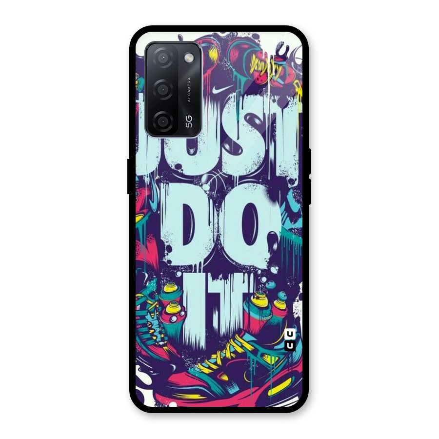 Do It Abstract Glass Back Case for Oppo A53s 5G