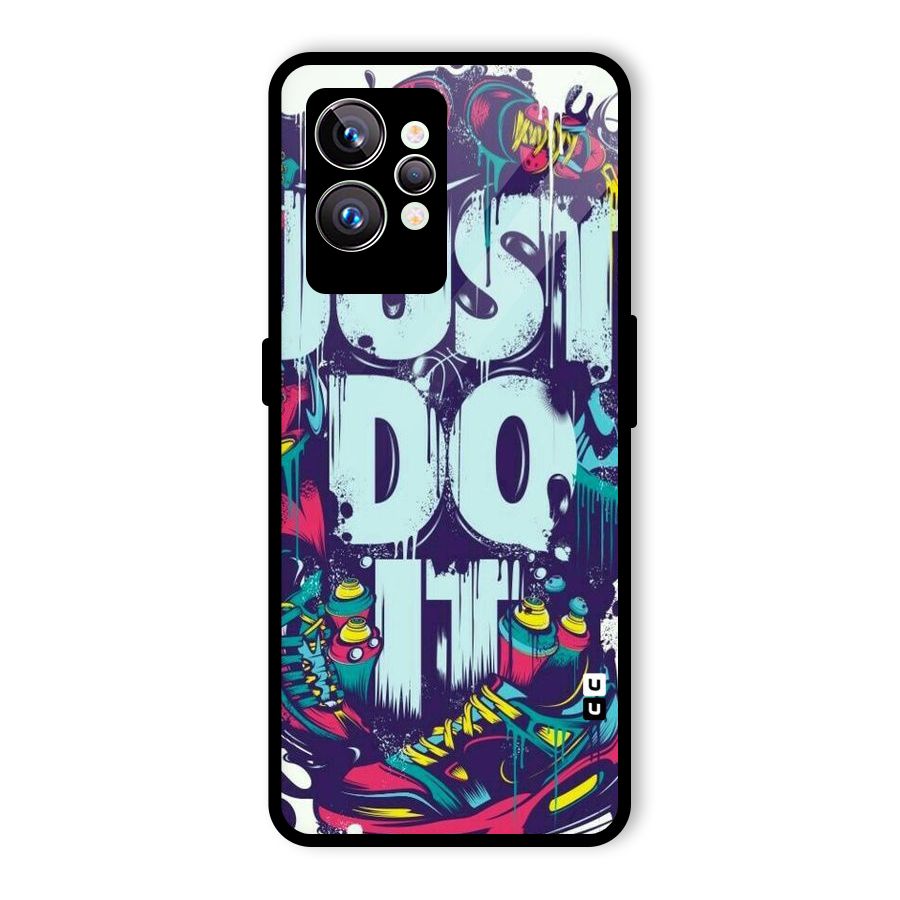 Do It Abstract Glass Back Case for Realme GT2 Pro